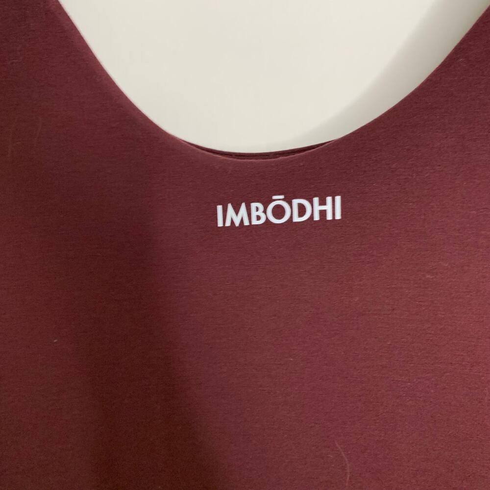 Imbodhi Sleeved Bōdhi Jumper Burgundy Womens XL - Picture 13 of 16